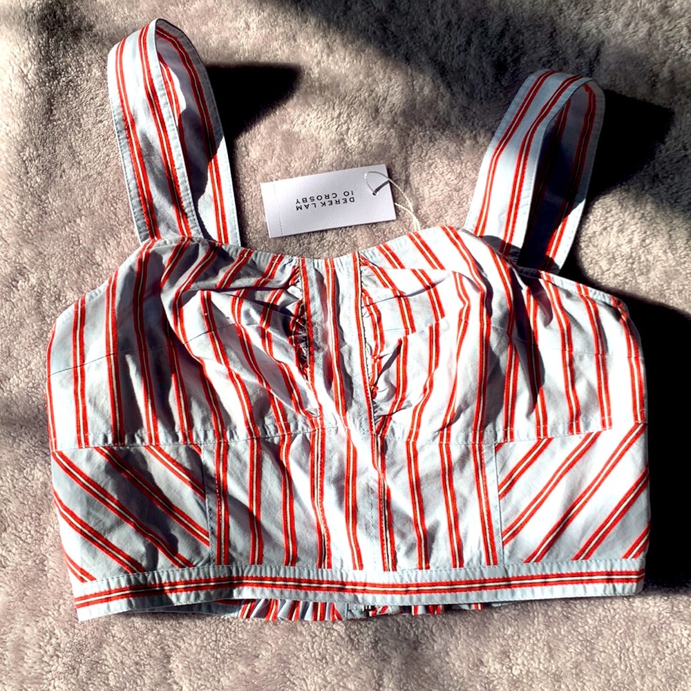 Derek Lam 10 Crosby crop top 8 NWT